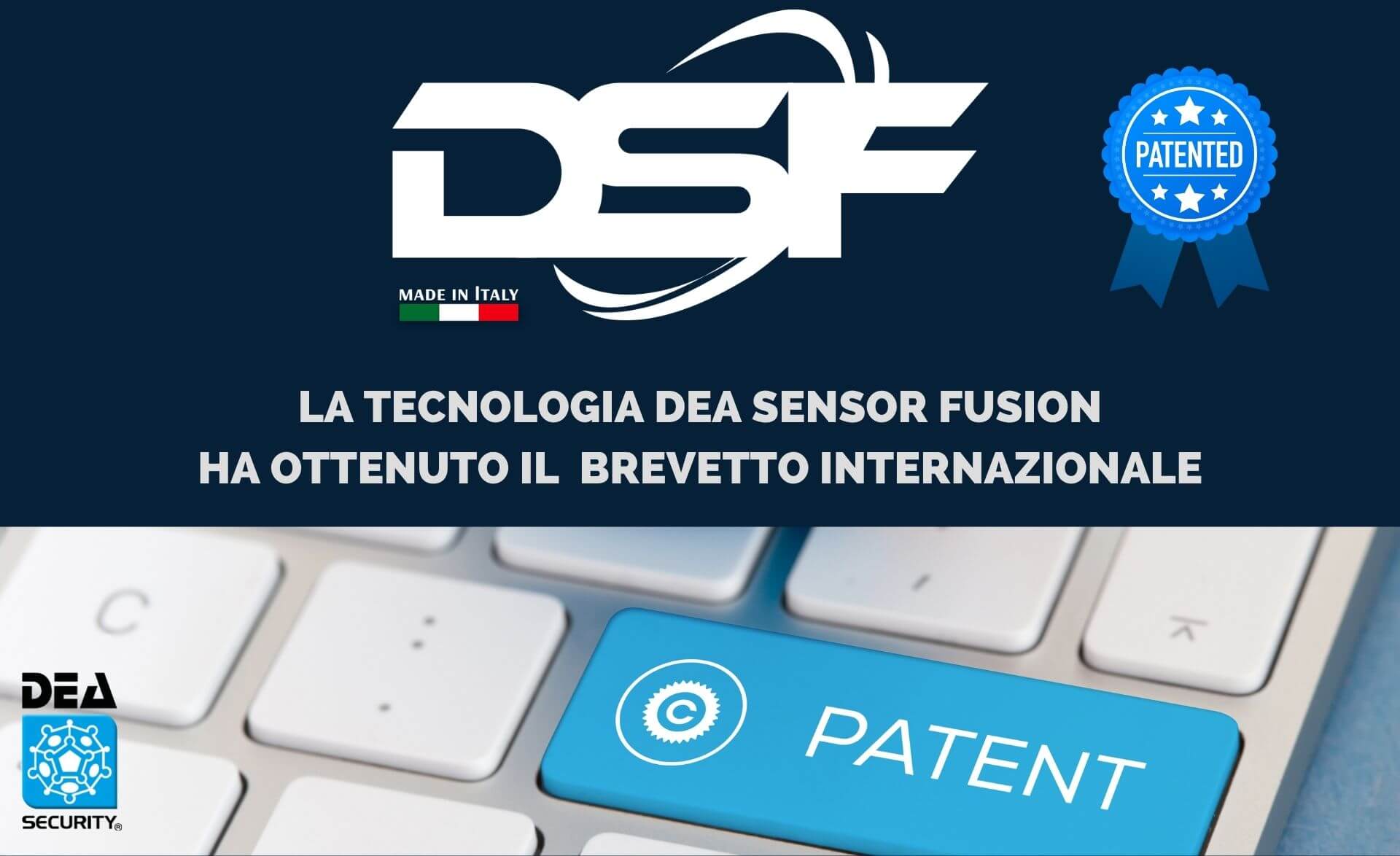 DEA Sensor Fusion brevetto internazionale